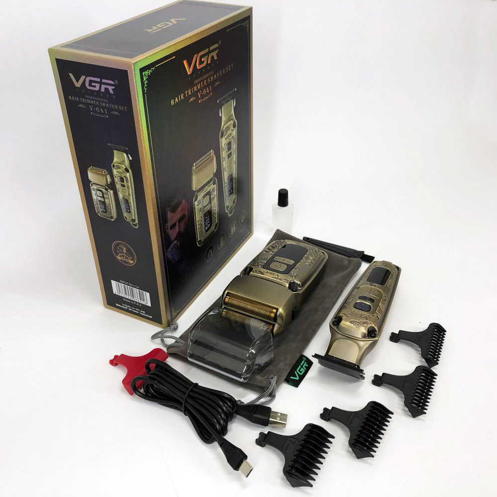 Електрична машинка для стрижки VGR, професійна, Машинка для стрижки голови Бритва бороди RK-37 Львів - фото 7