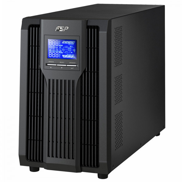 ДБЖ FSP Champ 2 kVA, Tower, Schuko (CH-1102TS), 2000VA/1800W, Online, Schuko*3,CE (PPF16A1900) Київ - фото 1