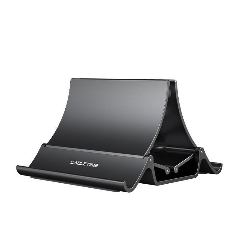 Підставка Cabletime для ноутбука або планшета, телефона, вертикальна (CS15B) ( Сірий ) Харків - фото 1