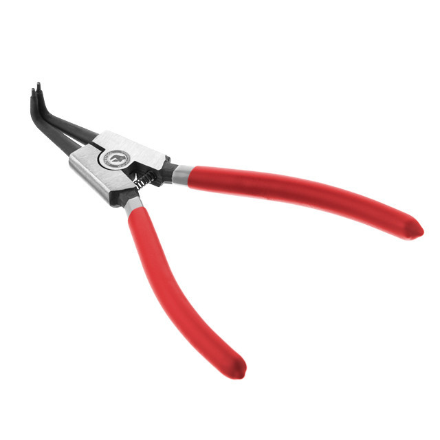 Щипці для стопорних кілець INTERTOOL HT-7014, 180 мм - універсальні щипці для стопорних кілець Львів - фото 1