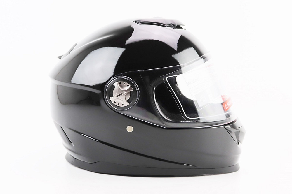 Шолом інтеграл, закритий BLD-М65 L (59-60см), ЧОРНИЙ глянець Київ - фото 3