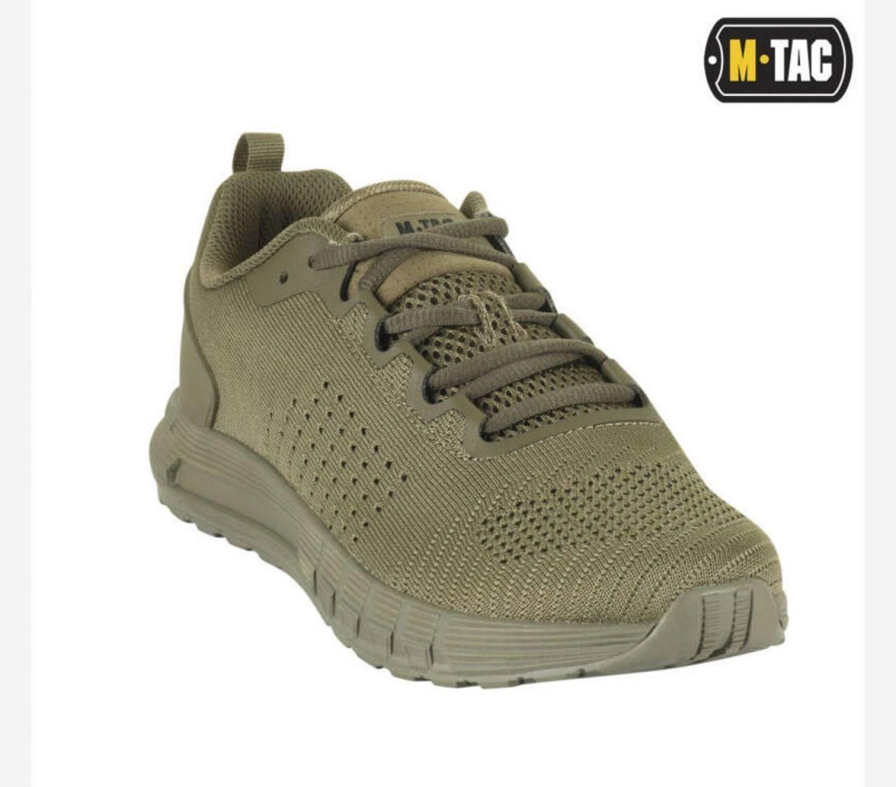 Мужские тактические кроссовки M-TAC Summer Sport масло – легкие военные летние армейские кроссовки для ВСУ Львов - изображение 10