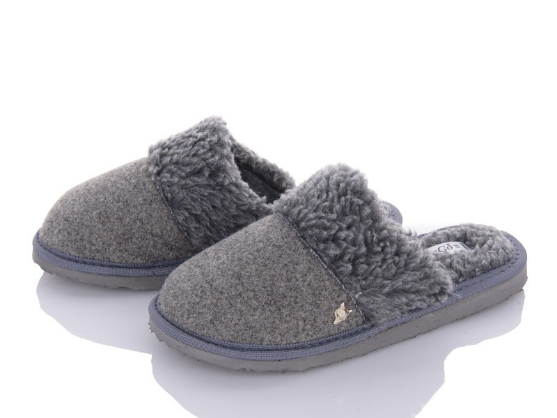 Хатні капці підліткові для хлопчика закриті овчина "Вовк" сірий 37 розмір Одеса - фото 10