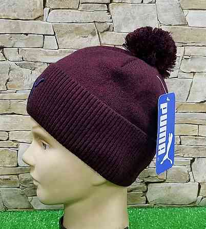 Мужская шапка Puma Originals Pom Pom Fleece Киев