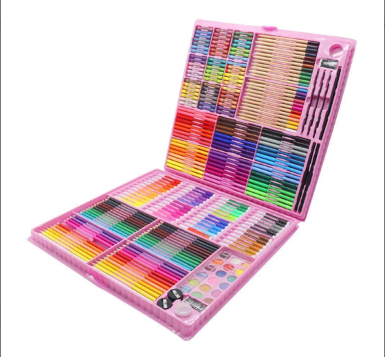 Великий дитячий художній набір для малювання та творчості Colorful Italy / 288 предметів Кам'янець-Подільський