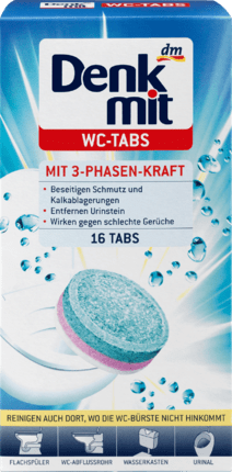 Denk mit таблетки для очищення туалету Німеччина Київ - фото 2