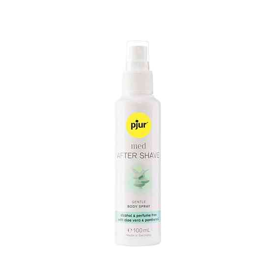 Увлажняющий спрей после бритья pjur med After Shave Spray 100 мл, без спирта, с витамином B5 и алоэ Sex Aura Киев