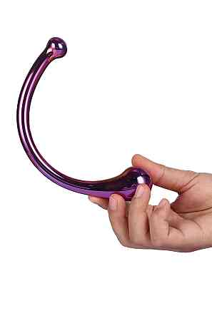 Изогнутый стеклянный фаллоимитатор Dream Toys GLAMOUR GLASS CURVED WAND Sex Aura Киев