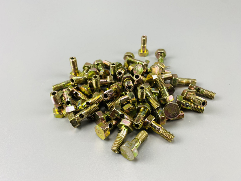 Болт-штуцер M 6 × 1 х 20 один отвір універсальний Мукачево - фото 4