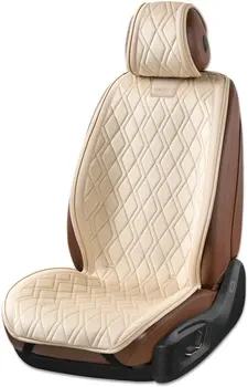 Комплект універсальних накидок на передні сидіння Winso Pro PRESTIGE beige, 2 шт Ковель