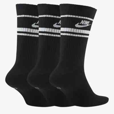 Шкарпетки Nike U Nk Crew Nsw Essential Stripe 3pr CQ0301-010 34-38 3 пари Чорний (194955069226) Вінниця