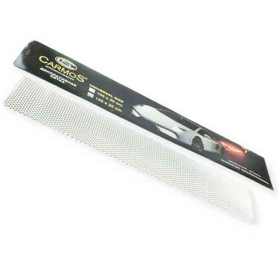 Сітка декор. "захист радіатора" №4 сіра 100х20см (великий осередок) Мукачево