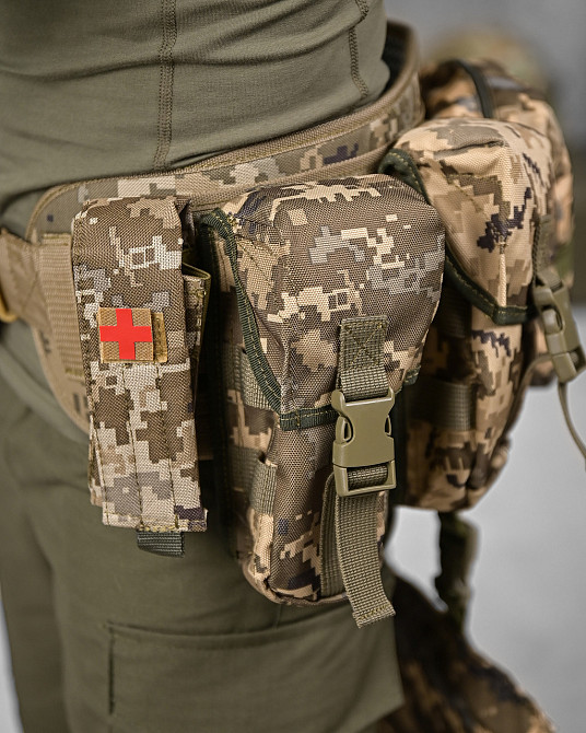 Ремінно плечова система розвантаження в зборі рпс піксель 7 підсумок Одеса - фото 8