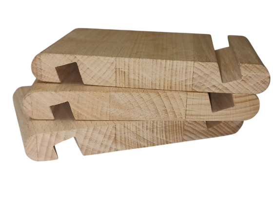 Деревяная настольная подставка из Бука для телефона планшета 135 мм на 83 мм Украина бежевий Киев