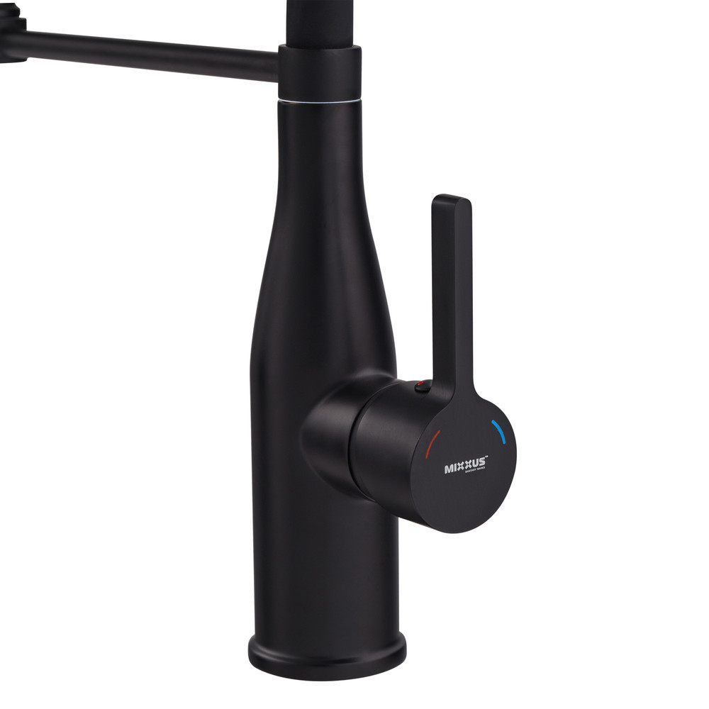 Змішувач для кухні Mixxus Premium Summer 017 BLACK REFL.BLACK   ( MI6961 ) 22285 Харків - фото 6