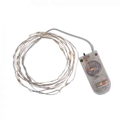 Гирлянда YES! Fun Нить на медной проволоке 20 LED Синяя 2 м Статичная На батарейках (975025) Винница