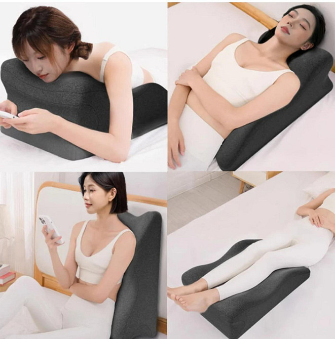 Подушка эргономическая для поддержки тела Расслабление Relax Pillow (Черный) Киев - изображение 7