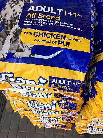 🍗 Kiani Adult Chicken 10 кг | Сухий корм для собак усіх порід | 50% тваринного білка 🐕 + смак курки Киев