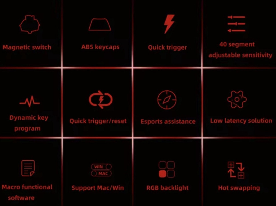 Магнітна клавіатура на таких свічках | zuoya he65 | white. Харків - фото 4