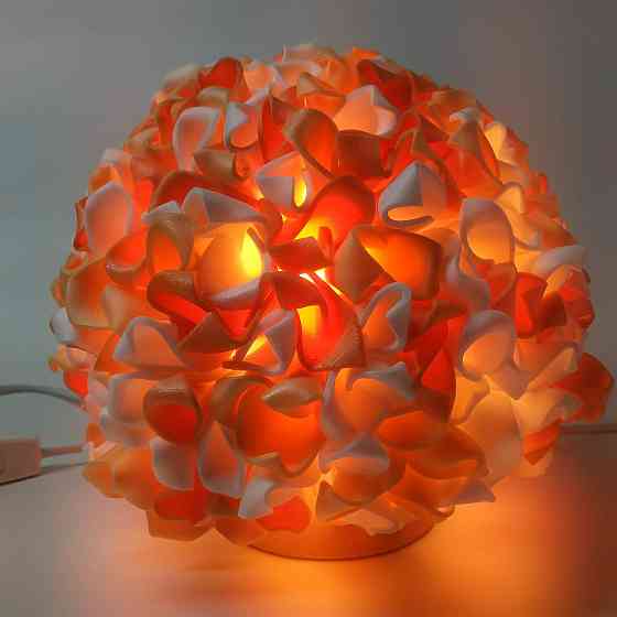 Світильник-нічник_Персикова фантазія Дніпро