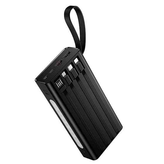 Портативный аккумулятор Hoco J155 Shine 20000mAh с 4 кабелями Киев