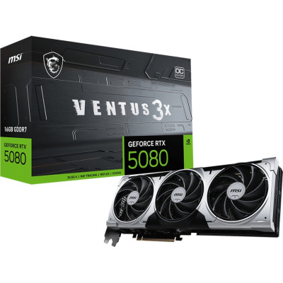 Видеокарта MSI GeForce RTX5080 16GB VENTUS 3X OC PLUS (RTX 5080 16G VENTUS 3X OC PLUS) Винница - изображение 7