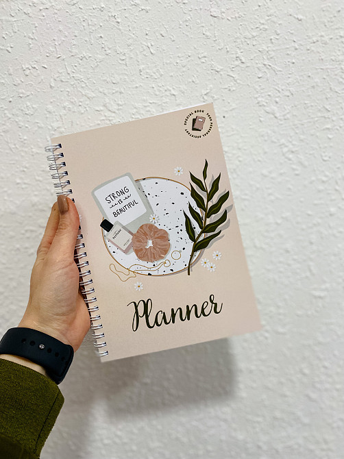 Планер жіночий А5 рожева обкладинка Дніпро - фото 1