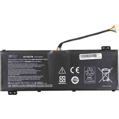 Акумулятор до ноутбука ACER Aspire 7 A715-74 (AP18E7M) 14.8V 3620mAh PowerPlant (NB410705) Вінниця