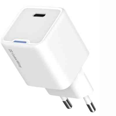Зарядное устройство ColorWay C101C GaN Mini 20W PD PPS USB-C white (CW-CHS059PD-WT) Винница