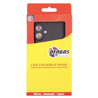 Чехол для мобильного телефона Dengos Carbon Kit for Samsung Galaxy A07 case + glass Black (DG-KM-162) Вінниця - фото 3