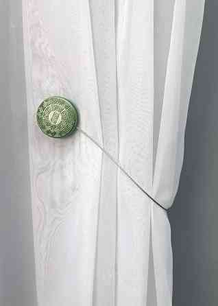 Магніти для штор і гардин Родос набір 2 шт Оливковий (81-127) Київ