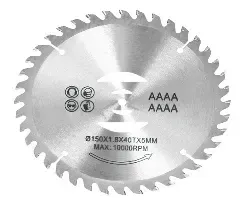 Диск Grosser 40Т победитовый Ø 150 х 1.8 x 40Т х 5 мм (GGT 152/150) Коломыя