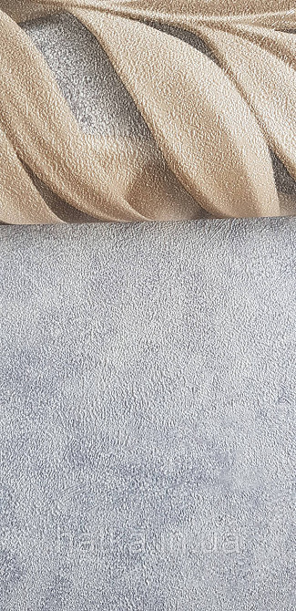 Шпалери метрові вінілові на флізеліні Sintra Vila під штукатурку сіро-синій металік 533543 Київ - фото 4