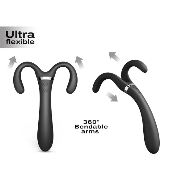 Вібратор-стимулятор Dorcel INFINITE JOY BLACK, багатофункціональний, унісекс Львів