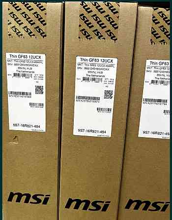 Ноутбук: MSI Thin GF63 12UCX (12UCX-494PL) Новий! Київ