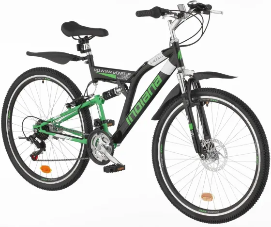 Велосипед Indiana X Rock 1.6 Czarno Zielony 26 2023 Київ