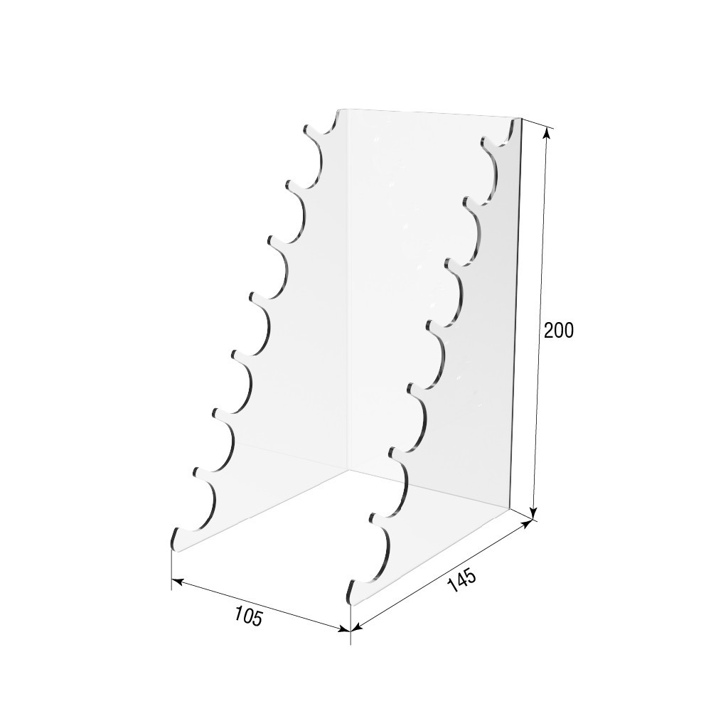 Подставка EKOSTAR под электронные сигареты на 7 ярусов Киев - изображение 4