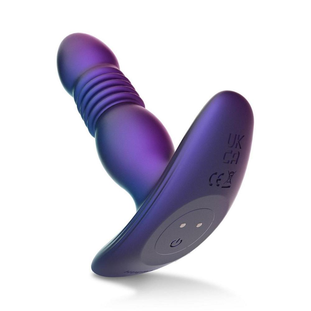 Анальна пробка з вібрацією та пульсацією Hueman - Supernova Thrusting Buttplug Sex Aura Київ - фото 4