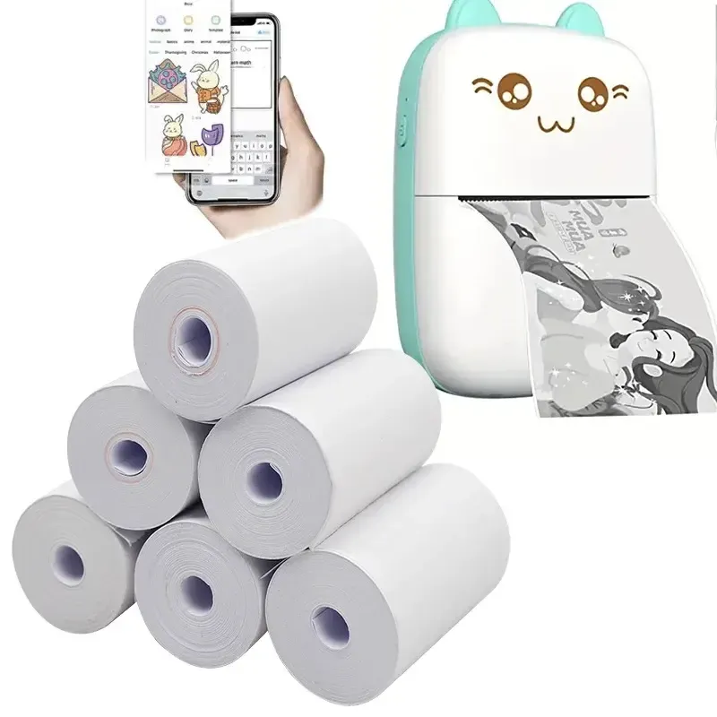 Бумага для мини термопринтера белая 5шт Коломыя - изображение 3