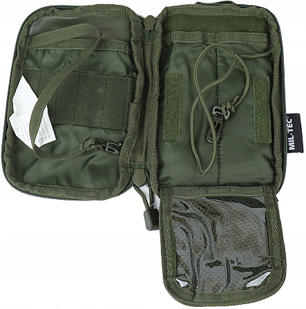 Універсальний Органайзер (Підсумок) із системою Molle + панель Mil-Tec "Belt Office" (13489001) Oliv Нововолинськ - фото 3