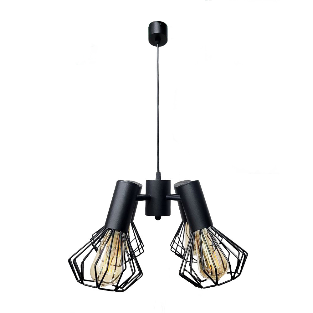 Люстра подвесная MSK Electric Diadem на четыре плафона Е27 NL 22153-4 BK Одесса - изображение 3