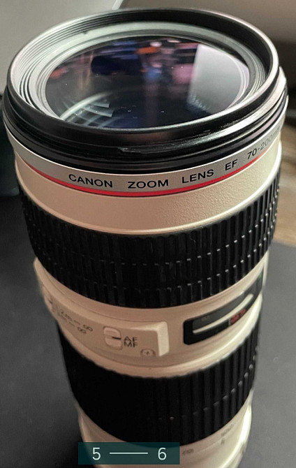 Объектив Canon 70-200mm. F4.0 Киев - изображение 2