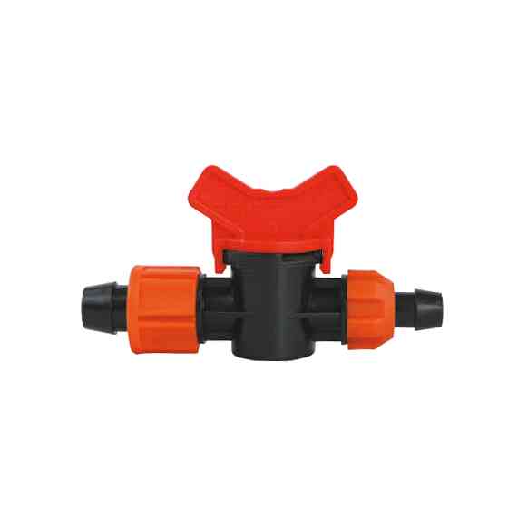 Flora Кран стартовый для капельной ленты Ø16мм с поджимом FLORA (5079514) Киев