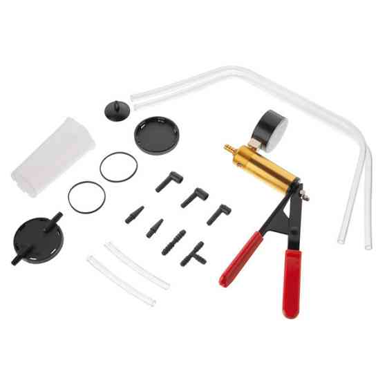 Насос ручний вакуумний (від 0 до -30 дюйм рт. ст., від 0 до -760 мм рт. ст.) INTERTOOL AT-4009 Київ