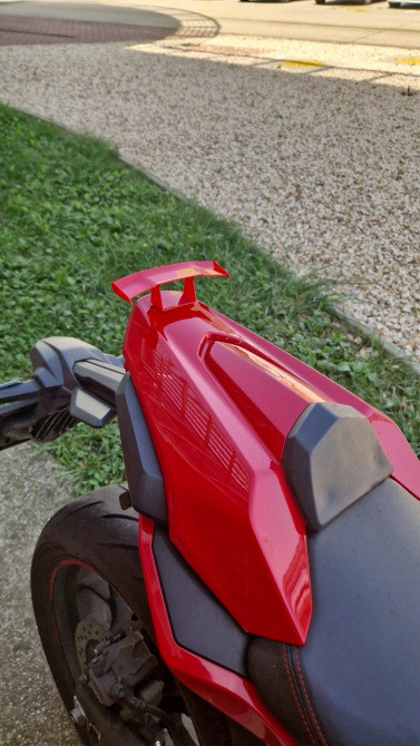 Міні Спойлер Чорний. Синій. Білий. Червоний посилений скотч Київ - фото 7