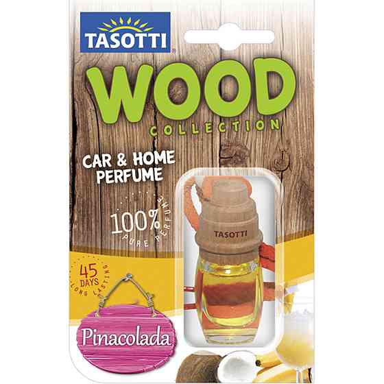 Ароматизатор для авто пробка "Wood" Pina Colada (Піна Колада) 7мл Tasotti Київ