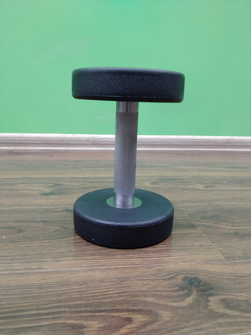 Гантель 7.5 кг цельная полиуретановая TECHNOGYM Киев - изображение 6