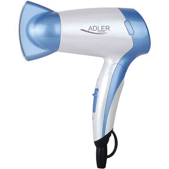 Фен Adler AD 2222 white 1200Вт/ 2 швидкості/ насадки - 1 шт./ складна ручка Вінниця