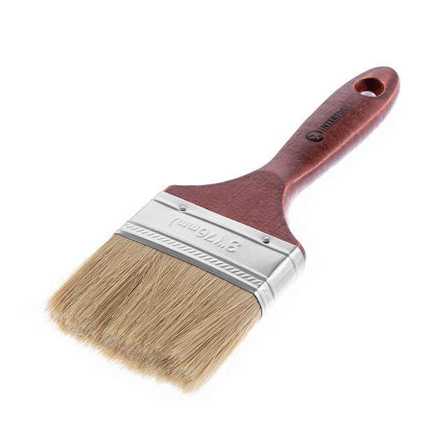 Пензель флейцевий 76*17.5*50 мм INTERTOOL KT-1076 Київ - фото 4