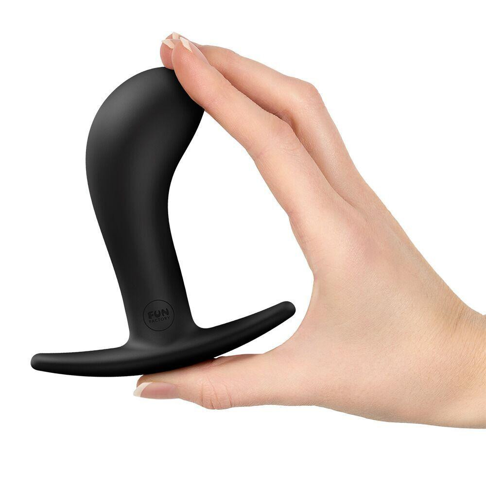 Анальна пробка Fun Factory BOOTIE L Black (м'яте паковання!!!) Sex Aura Київ - фото 6